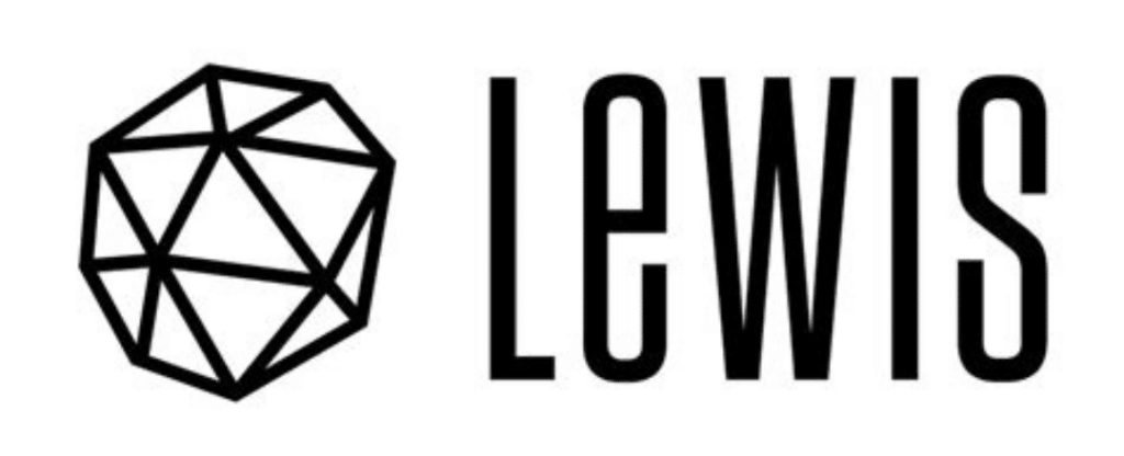 Logo van Lewis, financiële partner van Missing You